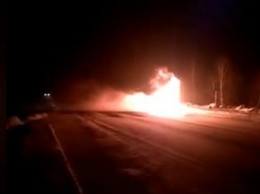 Под Ковелем сгорел автобус, ехавший из Киева в Варшаву