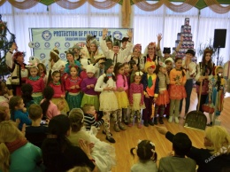 Международный конгресс «ЩИТ» провел детский праздник «НОВОГОДНЯЯ ФЕЕРИЯ» в Одессе