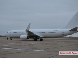 Из Николаевского аэропорта вылетел первый регулярный рейс в Египет. ВИДЕО