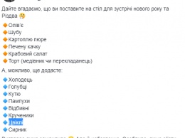 Ульяна Супрун раскритиковала новогоднее меню украинцев с оливье и селедкой под шубой