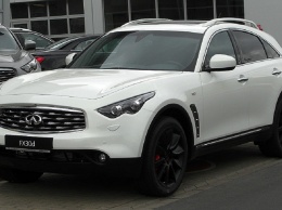 В России завершились продажи кроссовера Infiniti QX70