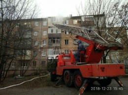 Житель Запорожья попал в огненную ловушку в своей квартире