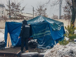 В Киеве найден труп замерзшего человека