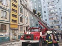 В Днепре произошел пожар в жилом доме