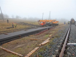 В Керчь доставили рельсы для железной дороги