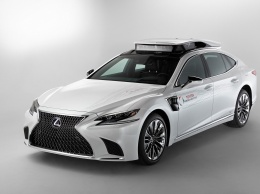 Седан Lexus LS превратили в подопытный «беспилотник»