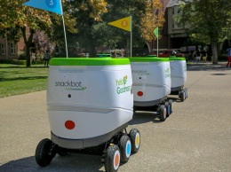PepsiCo и Robby Technologies выпускают проект автономных доставщиков закусок