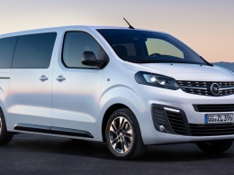 Opel раскрыл информацию о новом минивэне Zafira Life