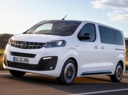 Компания Opel показал новый микроавтобус Zafira Life