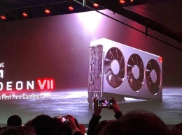 AMD представила первый в мире 7-нанометровый GPU для потребительских видеокарт