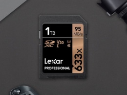 Lexar представила SD-карту емкостью 1 ТБ