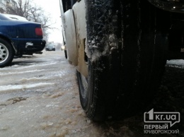 В Кривом Роге маршрутка на «лысой» резине выехала в рейс, - свидетели событий