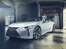 Lexus представила новый концепт автомобиля LC Convertible Concept