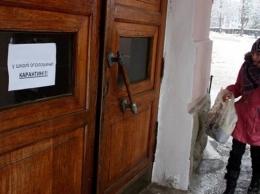По Украине школы массово уходят на карантин