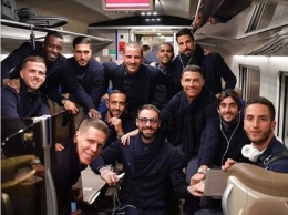 Игроки «Ювентуса» отправились на матч Кубка Италии на общественном транспорте