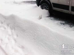 На трассе Кривой Рог-Николаев спасатели помогли автомобилисту выбраться из снежного заноса