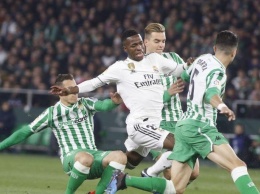 Дани Себальос забил победный гол в матче "Бетиса" и мадридского "Реала"