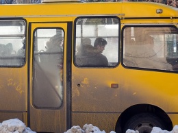 Выходка пассажирки автобуса шокировала киевлян (фото)