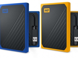 Western Digital представила серию внешних SSD My Passport Go