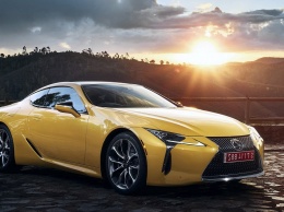 Компания Lexus привезла в Россию спецверсию флагманского купе LC Yellow Edition