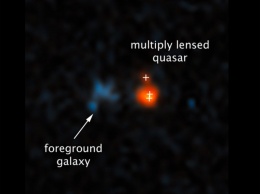 Обнаружен ярчайший квазар J043947.08+163415.7