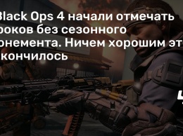 В Black Ops 4 начали отмечать игроков без сезонного абонемента. Ничем хорошим это не кончилось