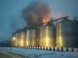 Во Львовской области горит завод по производству растительного масла