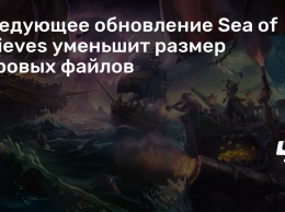 Следующее обновление Sea of Thieves уменьшит размер игровых файлов