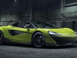 McLaren представил зажигательный 600LT Spider (ВИДЕО)