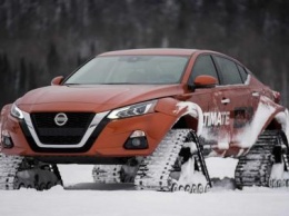 Представлен гусеничный полноприводный Nissan Altima