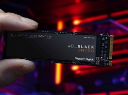 WD Black SN750 NVMe - производительные SSD объемом до 2 ТБ для игровых систем