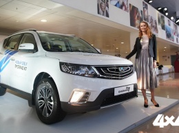 В России стартовали продажи Geely Emgrand X7