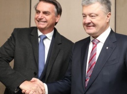 В Давосе состоялась первая за восемь лет встреча президентов Украины и Бразилии