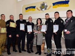 Глава полиции Николаевщины поощрил лучших правоохранителей и волонтеров области