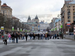 В Киеве сегодня откроют для пешеходов проезжую часть Крещатика