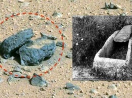 Могилы рукотворные: На Марсе обнаружили каменный гроб для захоронения человека