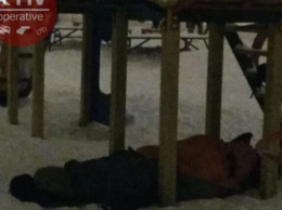 После ссоры с женой мужчина лег спать на детской площадке, где едва не умер