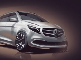 Mercedes-Benz представит электрический минивэн в марте