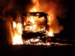 Пассажирский автобус разлетелся на куски: "взорвалась мина, много пострадавших", видео