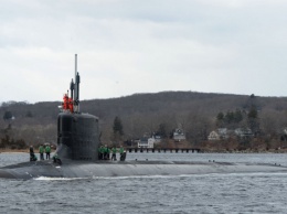 Американскую армию усилила новая атомная субмарина класса "Вирджиния"
