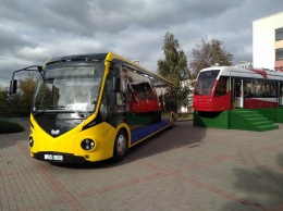 В Белоруссии представили новый электробус Е321