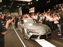 Первую серийную версию Toyota Supra А90 продали на аукционе