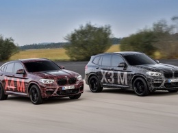 BMW выпустила видео тизер заряженных кроссоверов X3 M и X4 M
