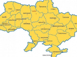 Украина протестует против публикации агентством AFP карты с российским Крымом
