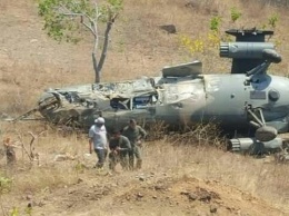 Антиамериканские учения в Венесуэле закончились крушением вертолета российского производства