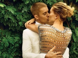 Джастин Бибер с женой топлес снялся в первой семейной фотосессии для Vogue