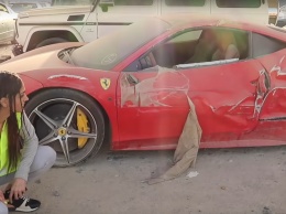 Какие суперкары встречаются на автосвалке в Дубае (видео)