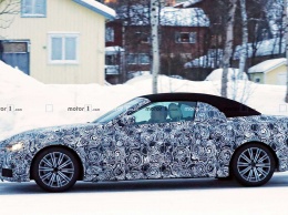 Новый кабриолет BMW 4-Series проходит дорожные испытания