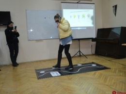 Одесским студентам показали как опасно садиться за руль в нетрезвом состоянии