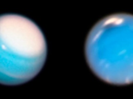 "Хаббл" получил новые снимки Урана и Нептуна